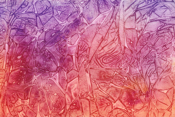 Colorful abstract watercolor paper textures on white background. Chaotic abstract organic design. 