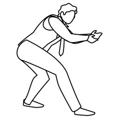 Corporate businessman design