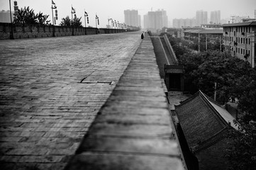 Obraz premium City wall in Xi'an