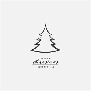 vecor Merry Christmas icon design Vector image