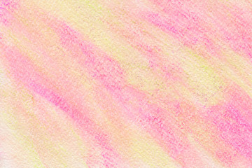 Colorful pastel paper textures on white background. Chaotic abstract organic design. 