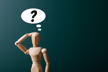 Thinking Concept With Question Mark