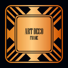 Art Deco Border Frame