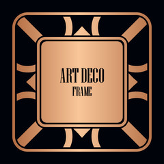 Art Deco Border Frame