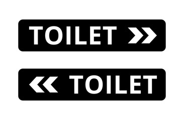 Toilet sign, wc symbol