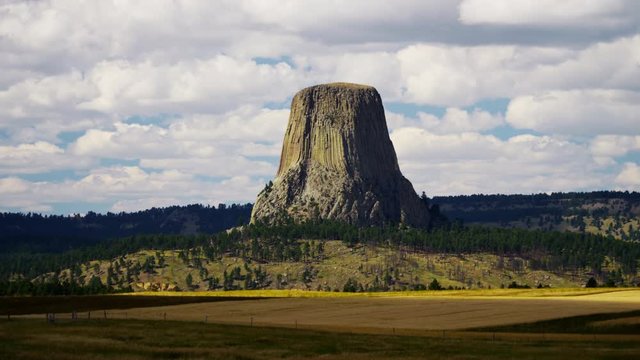 Devils Tower Monument Black Hills Wyoming USA