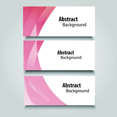 Naklejka premium wave abstract banner background