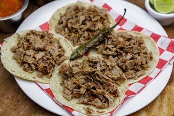 Tacos de asada