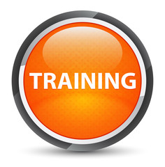 Training galaxy orange round button