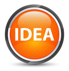Idea galaxy orange round button