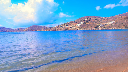 Fototapeta premium Greece Ios Island beach