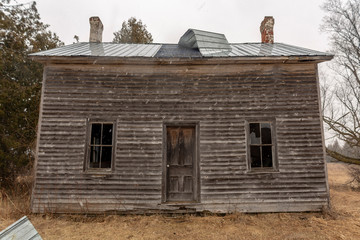 old wooden house