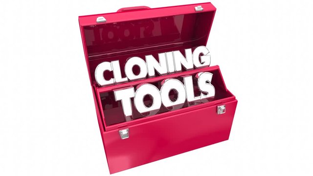 Cloning Tools Biotechnology Research Toolbox 3d Animation