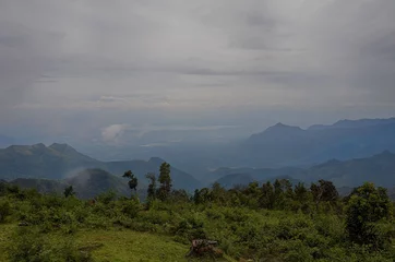 Foto op Canvas Kodaikanal Landscape with mountains © kavisimi