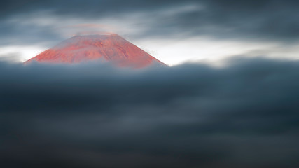 red Mt.Fuji