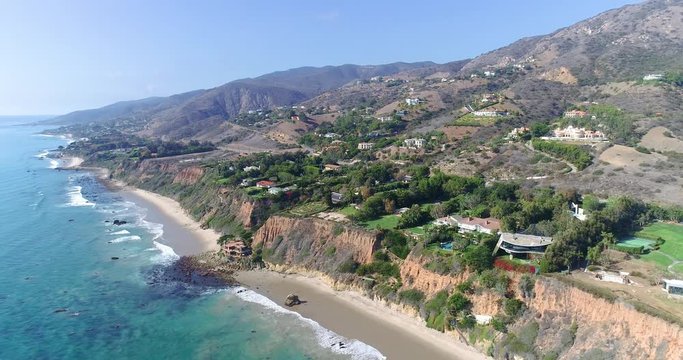 Malibu Coast 4K Drone Video