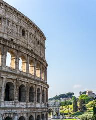 Fototapeta premium Colosseum and the Roman Forum