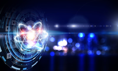 Technology science concept