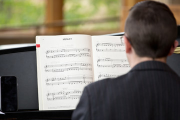 Naklejka premium Music
