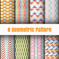 Geometric vector pattern wallpaper background surface textures