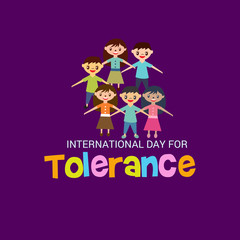 Fototapeta na wymiar International Day for Tolerance.
