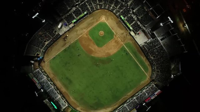 great view of the baseball stadium
