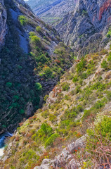 River Cikola canyon