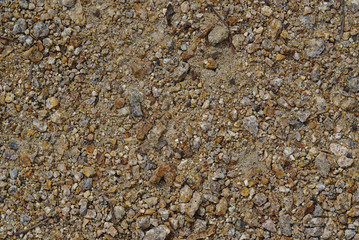 Full frame view of sands and pebbles
