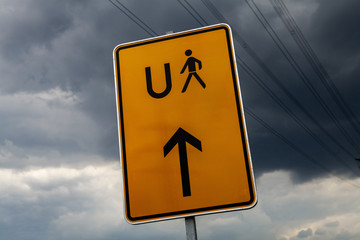 Fußgängerumleitung