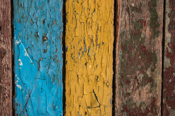 old wooden color door background
