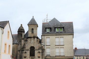 Fototapeta na wymiar Ville de Pontivy - Morbihan - Bretagne