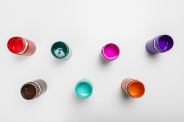 plastic Paint bottles for art