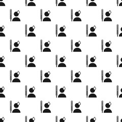 Man sweat pattern seamless vector repeat for any web design