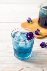 butterfly pea juice