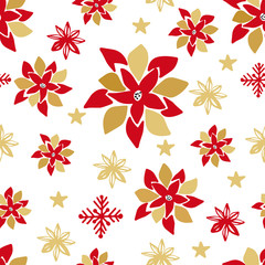 Christmas seamless pattern