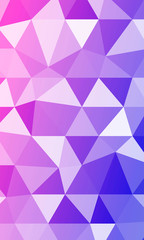 Color polygonal vector illustration. Design for your business. Geometric background