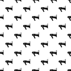 Megaphone pattern seamless vector repeat geometric for any web design