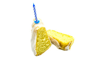 Kuchen Erster Geburtstag isoliert freigestellt freisteller Geburtstagskartenmotiv