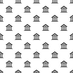 Bank pattern seamless vector repeat geometric for any web design