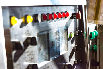 drilling rig control panel