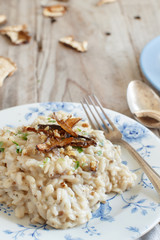 Risotto with porcini mushrooms