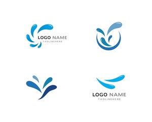 Water Splash logo vector