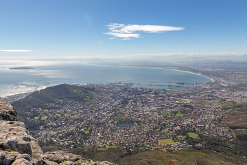 Le Cap vu depuis Table Mountain