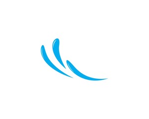 Water Splash logo vector