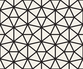 Vector seamless pattern. Modern stylish abstract texture. Repeating geometric tiles 