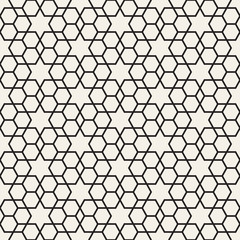 Obraz premium Vector seamless pattern. Modern stylish abstract texture. Repeating geometric tiles