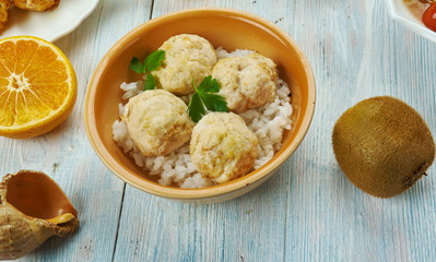 Baked Turkey Meatballs Creole Style