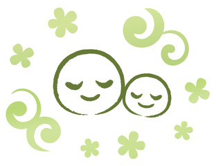 寄り添う母と子-04