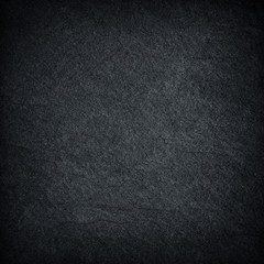 Dark grey black slate background or texture