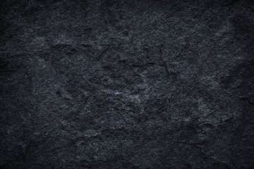 Dark grey black slate background or texture.